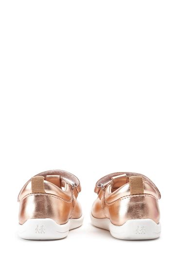 Rose gold t bar shoes on sale