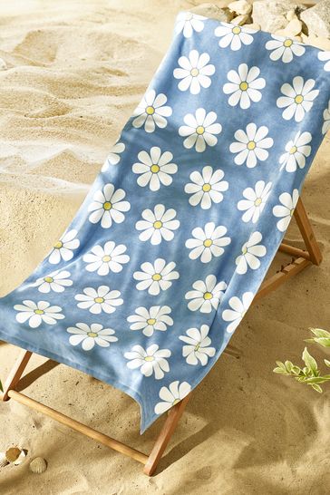 Blue Beach Towel