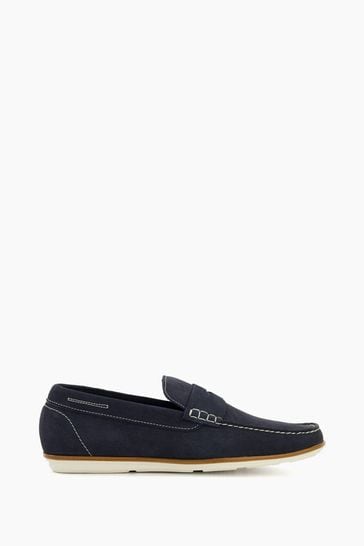 Buy Dune London Blue Balloon Penny Loafers from Next Ireland