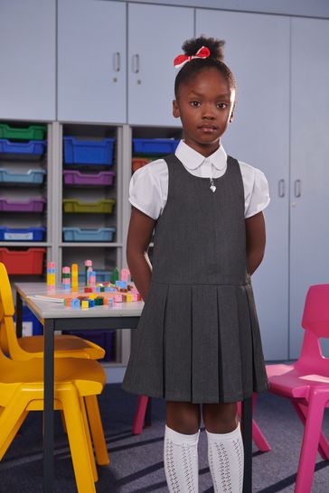 Pinafore or skirt for school discount