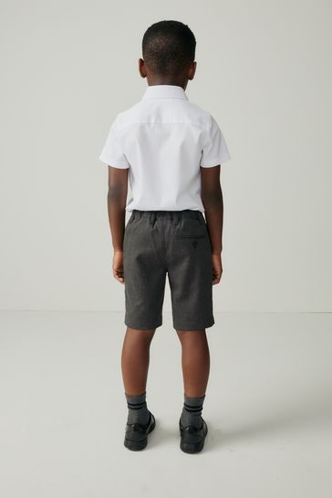 Next school clearance shorts grey
