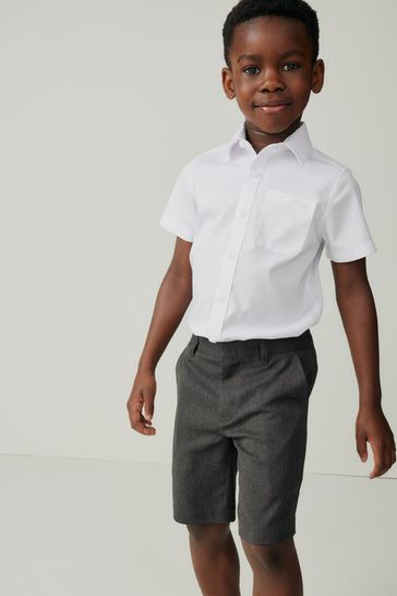 Next school clearance shorts grey