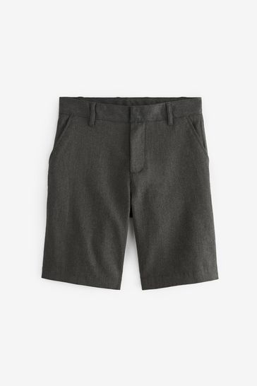 Next school clearance shorts grey