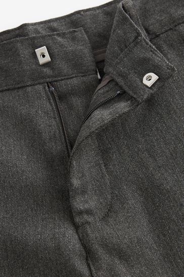 Next school shorts grey best sale