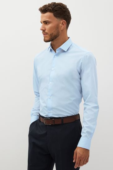 Mens slim shop fit shirts