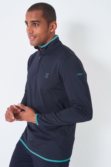 Blue cotton sweater hotsell
