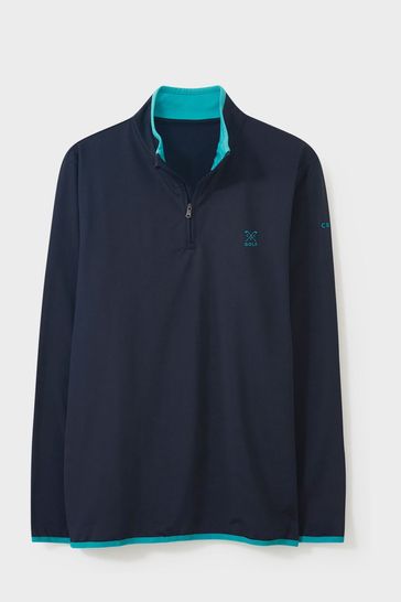 Blue on sale cotton sweater