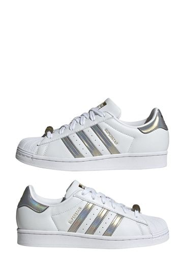 adidas Originals White Superstar Trainers
