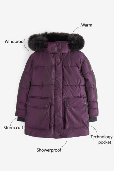 Next purple coat top
