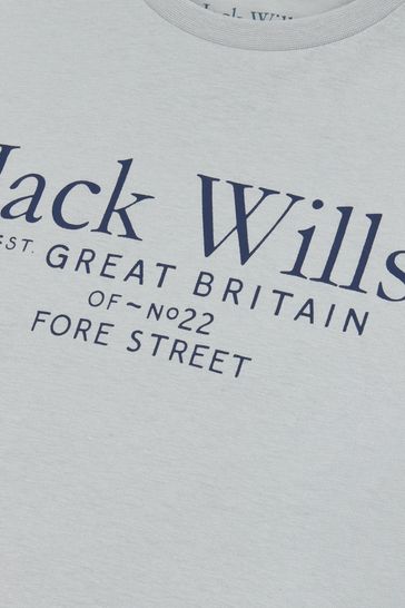 Jack wills outlet grey t shirt