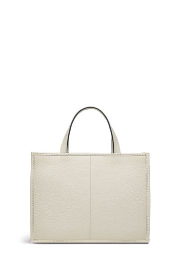 Radley London Cream Close Weave Small Open Top Grab Bag