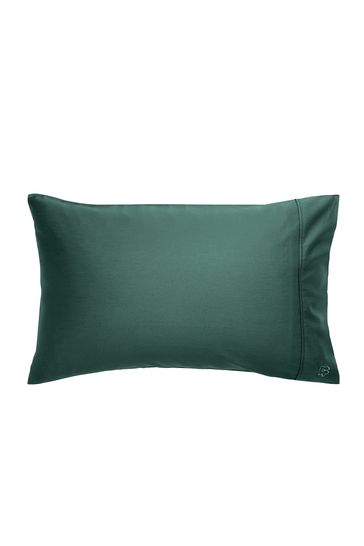 Buy Ted Baker Forest Green Silky Smooth Plain Dye 250 Thread Count