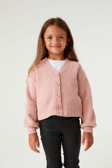 Buy Pink Chenille Cardigan 3 16yrs from Next Ireland