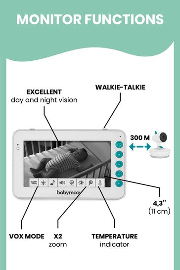 Walkie talkie baby listener mode sales