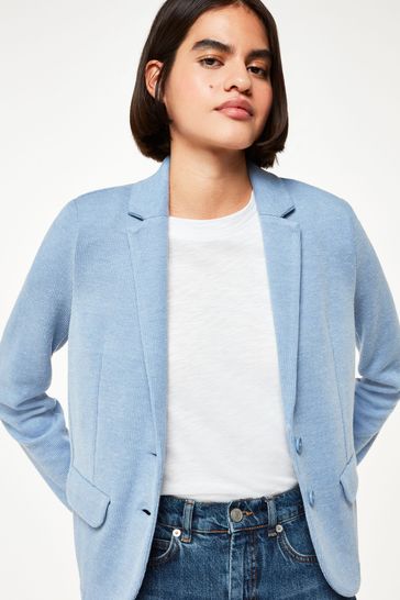 Whistles pink jersey jacket on sale