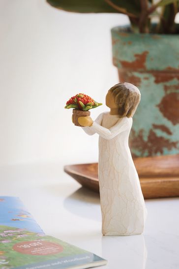Willow tree top figurines little boy