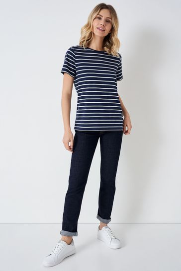 Buy Crew Clothing Company 100 Cotton Breton T Shirt from Next Bahrain