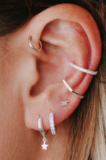 Orelia lightning bolt outlet earrings