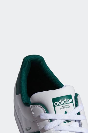 All white superstars mens hot sale