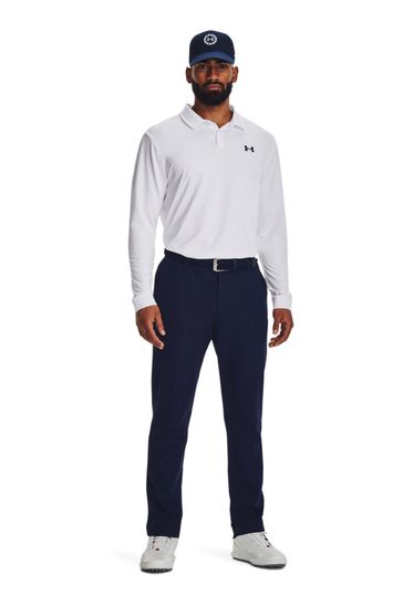 Under armour long online sleeve polo sale