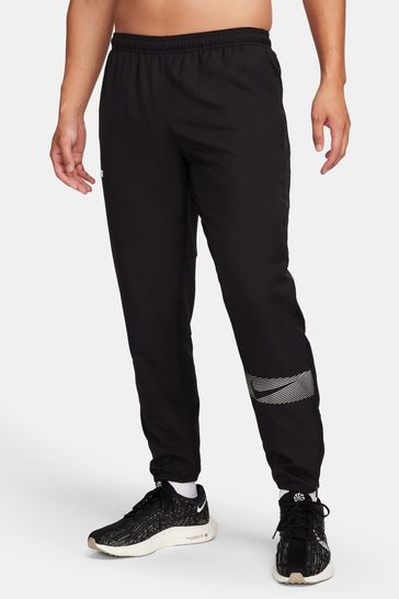 Buy Nike Black Challenger Flash Dri-FIT Woven Running Joggers from