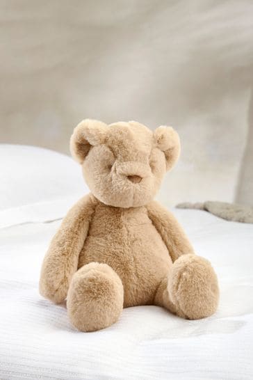 Buy Mamas Papas Brown Soft Teddy Bear Toy from the Next UK