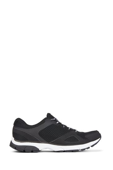 Vionic Tokyo Black Lace Up Sneaker Trainers