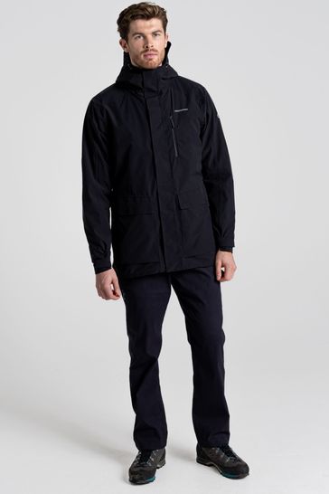 Craghoppers Black Compresslite Hooded Jacket