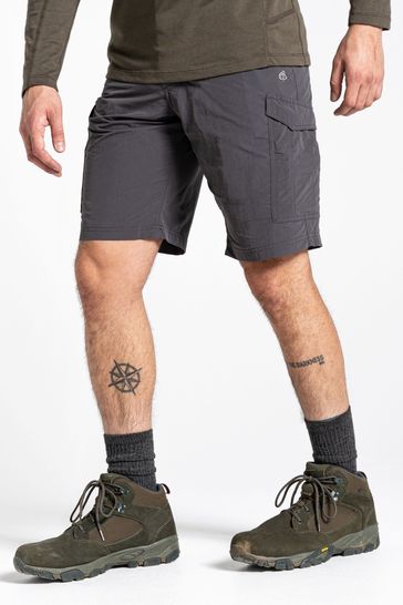 Craghoppers Grey NosiLife Cargo Shorts