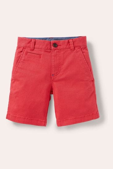 Boden Red Chino Shorts