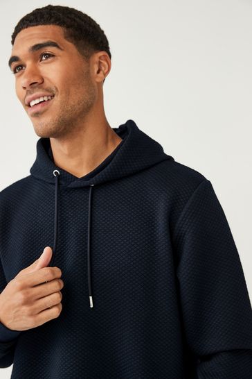 Navy store overhead hoodie