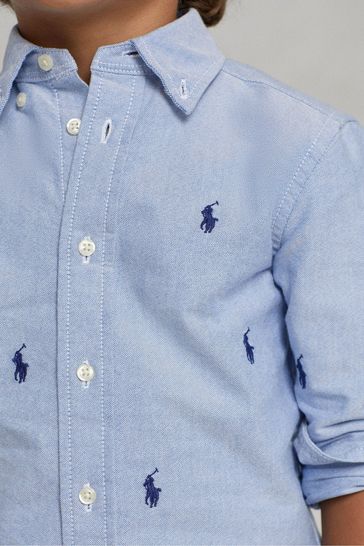 Blue ralph lauren outlet shirt