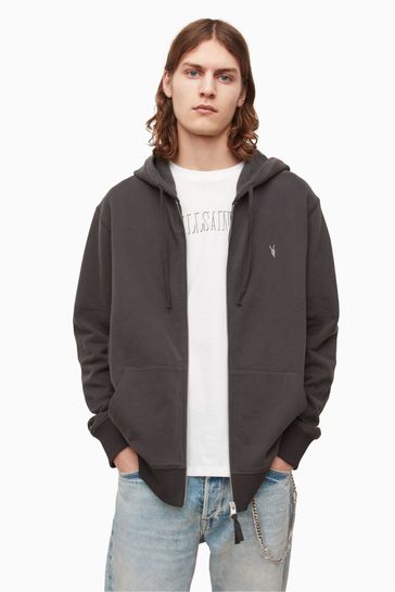 Allsaints zip online hoodie
