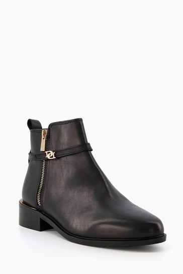 Buy Dune London Wf Pap Buckle Trim Ankle Boots from Next Luxembourg