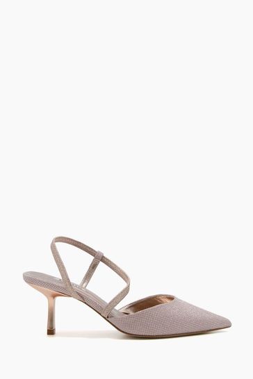 Rose gold store kitten heels uk