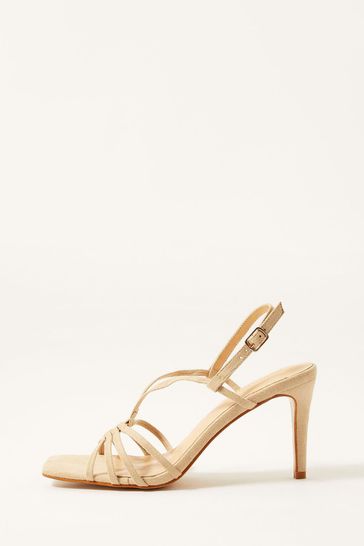 Monsoon Nude Barely There Ring Detail Heels