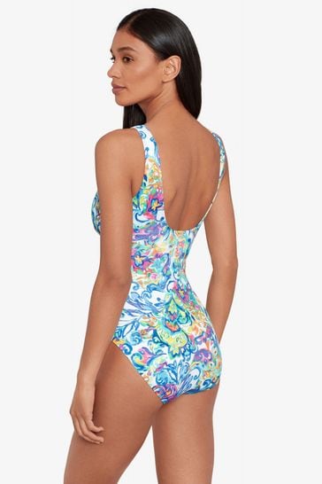 Ralph lauren paisley swimsuit top