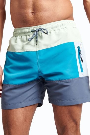 Penfield Mattawa Blue Swim Shorts