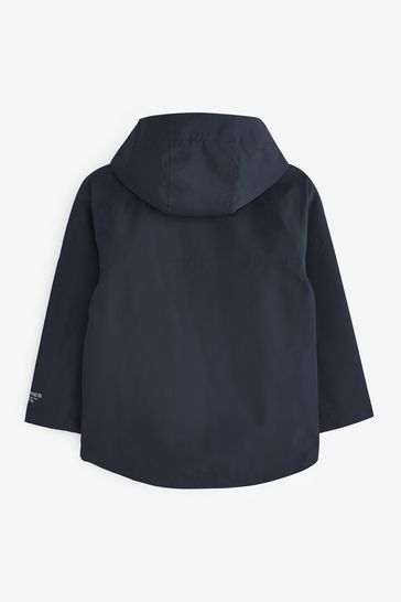Navy blue new arrivals waterproof coat