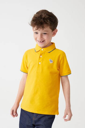 Paul smith yellow polo best sale