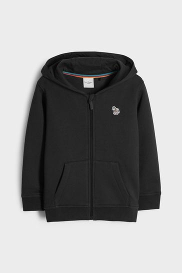 Black zip on sale up hoodie baby