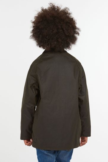 Barbour beaufort shop kids Silver