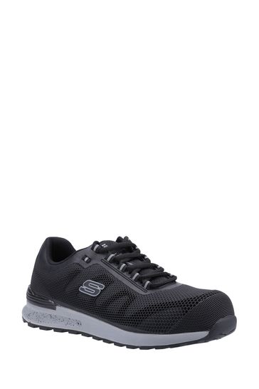 Buy Skechers Black Bulklin Bragoo Safety Mens Trainers from Next Bahrain
