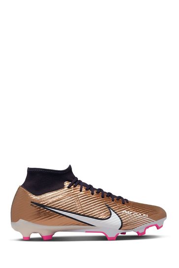 Nike Metallic Zoom Superfly 9 Firm Ground Football Boots
