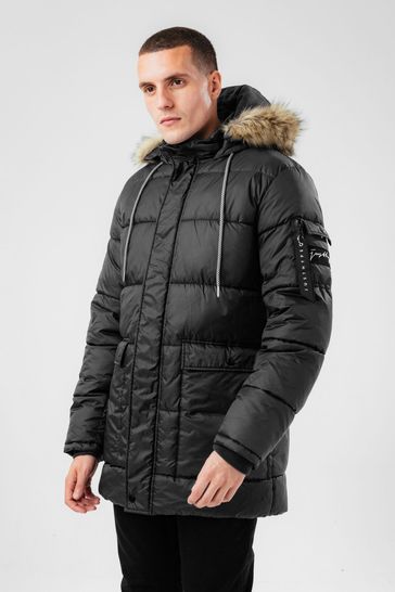 Mens hype coat cheap
