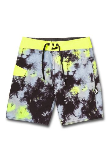 Buy Volcom Blue Saturate Mod Tie Dye Board Shorts from Next Luxembourg