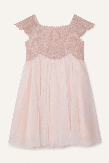 Monsoon Pink Baby Estella Dress