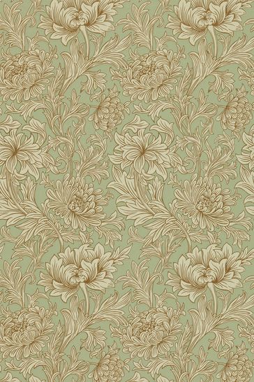 Buy Morris & Co. Chrysanthemum Toile Wallpaper from the Next UK online shop