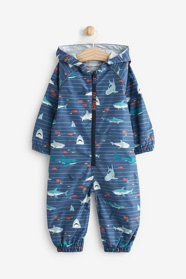 FatFace Printed Waterproof Puddlesuit