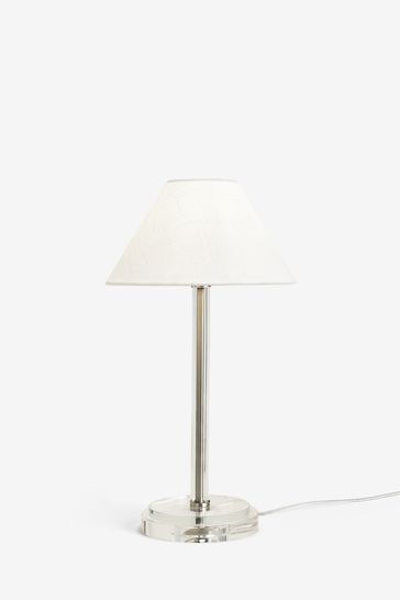 Jasper Conran London Clear Shaded Glass Table Lamp